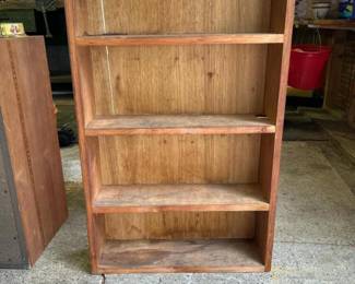 327 midsize4shelfwoodbookcase