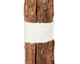 2284 Arik Levy (b. 1963) "Fixing Nature" series, 2008 Natural wood and plaster Unmarked 12.75" H x 6" W x 5.5" D Estimate: $100 - $200