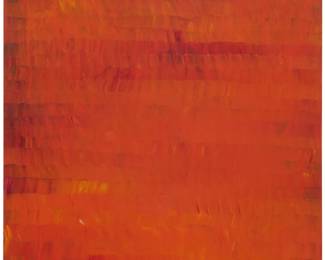 2014 Chase Langford (b. 1960) "Chroma S22," 2004 Oil on bristol paper mounted to board Signed, titled, and dated verso: Chase Langford 2004 18 x 13in Estimate: $400 - $600