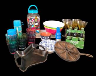 Summer Entertaining  CastIron, Serveware,  CocaCola Collectible