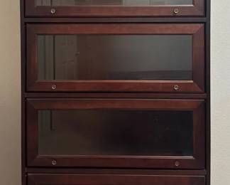 Handsome BarristerStyle Bookcase