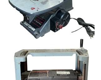Delta 12 Portable Planer  Craftsman 16 Scroll Saw