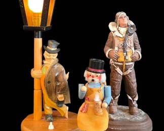 Michael Garman , MCM Wooden Lamp,  German Brewmaster Smoker