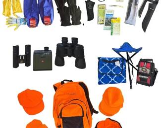 Ultimate Mens HuntingSurvival Bundle Size 12EE Danner Boots, Camo Gear And More