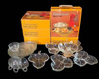 Crystal Susan  Homestead Retro Serveware