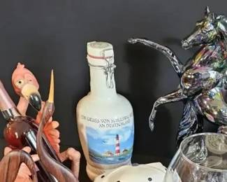 Vintage Home Bar  Man Cave Decor MegaLot  Cheers  Wildlife Accents
