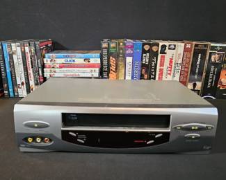 Huge MultiMedia MegaLot 75 Mixed Movies DVD  VHS, Hit TV Series Box Sets, plus RCA VCR PLUS 