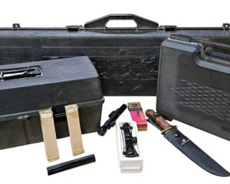 Ultimate Range Day Storage  Gear Bundle  Cases, Range Box, Knife  Extras
