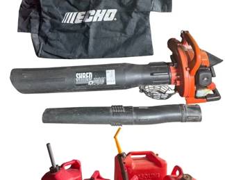 ECHO Shred N Vac Handheld BlowerVacuum  Gas Can Lord