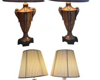 Exquisite Table Lamps Uttermost Bronze Urn  Crystal