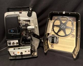 Vintage SEARS 8mm Sound Projector * Works!