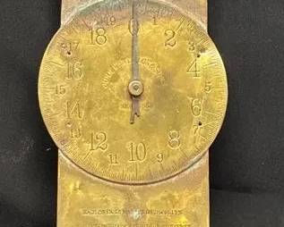 Vintage Chatillon's Improved Circular Spring Balance Scale *