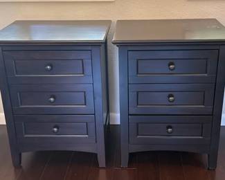 2~ Matching 3-Drawer Nightstands