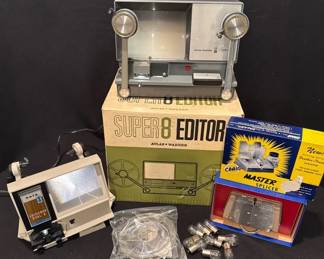 Vintage SUPER•8 Editor By Atlas Warner * CRAIG Master Splicer * BAIA Ediviewer Dual 8