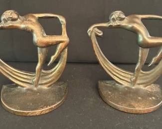 Vintage Art Deco Bookends *