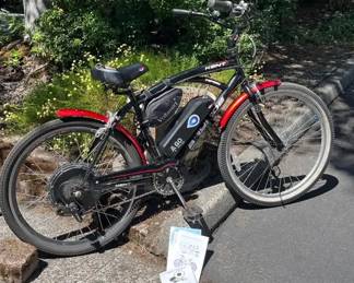 Kent 2600 7-Speed Electric Bike * With Keys and Manuals
