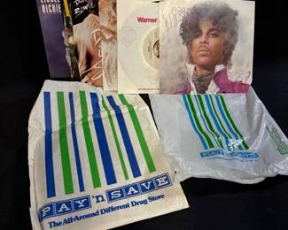 Vintage Vinyl 45s * Prince * Madonna * David Bowie * Sade