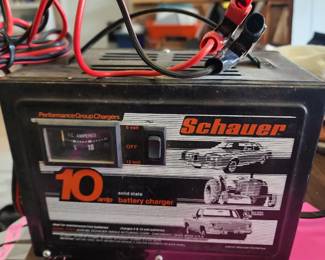 Vintage Schauer 10 amp battery charger