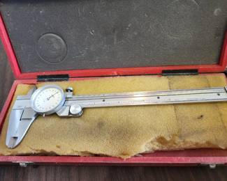 Vtg mitutoyo 6" dial caliper