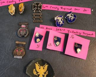 12th Cavarlry pair, 6th Cavalry pair and US Army 353rd Infantry Regiment