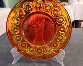Moon and stars plate