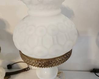 Electric Table Lamp Moon and Stars pattern