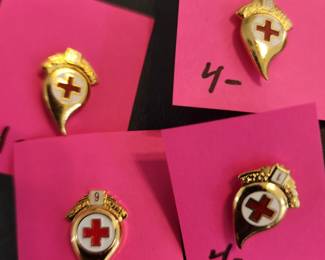 Red Cross Pins