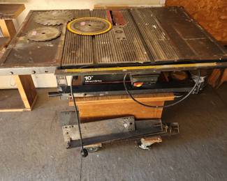 Vtg Sears Craftsman 10" direct drive tablesaw