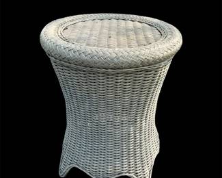 Pierce Wicker Rattan Side Table