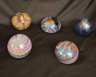 Hand Blown Paperweights