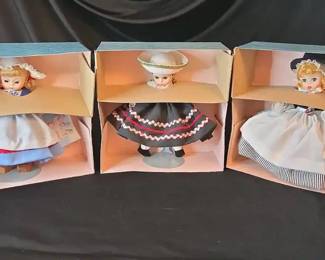Madame Alexander Dolls Mexico, Netherlands, Great Britain