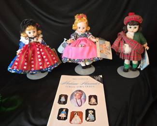 Madame Alexander Dolls Scotland, Germany, Mary Mary