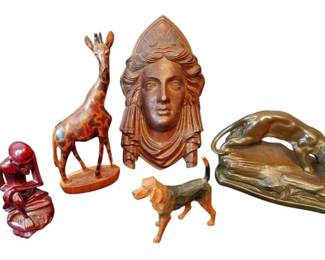 Vintage Carves And Cast Ornamental Art Collection