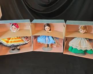 Madame Alexander Dolls Greece, Ireland, Isreal