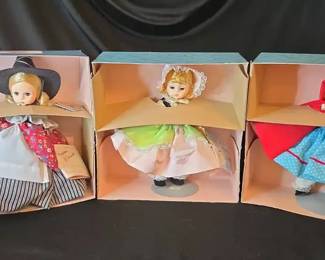 Madame Alexander Dolls Bo Peep, Mother Goose, Red Riding Hood