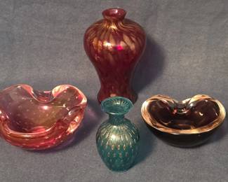 Murano Glass In Different Styles