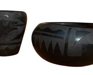 Vintage Handmade Native American Pottery