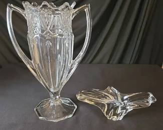 Baccarat Crystal  Trophy Vase