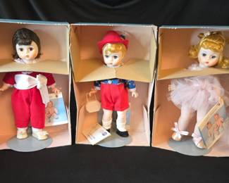 Madame Alexander Dolls Red Boy, Hansel, Ballerina