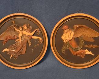 P. Insensitive Kiobenhavn collectible Day And Night Plaques