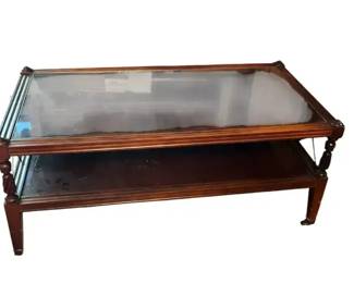 a2 Level Wooden Coffee Table