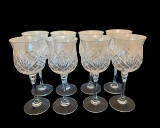 Vintage Towle Crystal Stemware