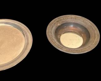 W.M Rodgers  Reed Silverplated Barton Decor