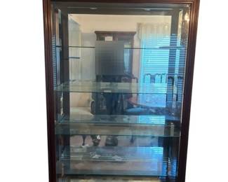 Wooden Curio Cabinet