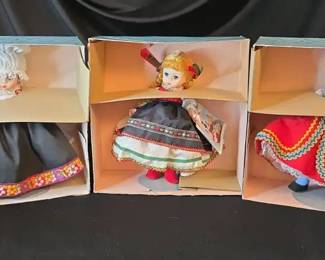 Madame Alexander Dolls Norway, Czechslovkia, Poland