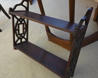 Vintage wood shelf