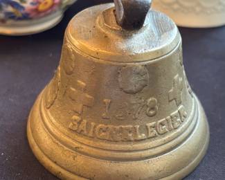 Brass cow bell