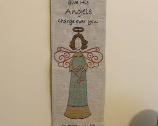 Fabric wall hanging