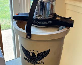 Vintage ice cream maker