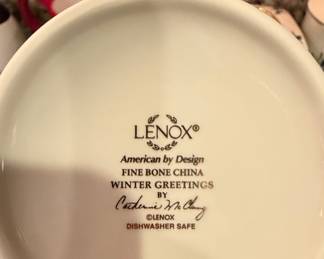Lenox Winter Greetings Fine Bone China Mug